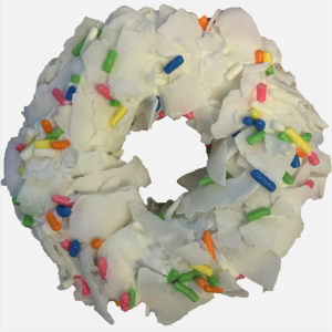 Birthday Cake Donut Dog Treat (Per Donut)