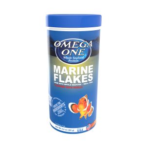 Omega One Marine Flakes Fish Food 2.2 oz