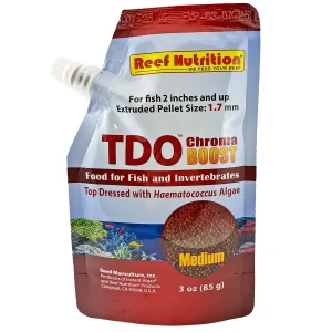 TDO Chroma Boost Pellet Food - Medium - 3 oz