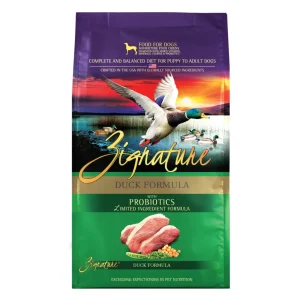 Zignature Dog Food Duck Formula 4 lb