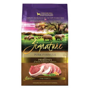 Zignature Dog Food Pork Formula 4 lb