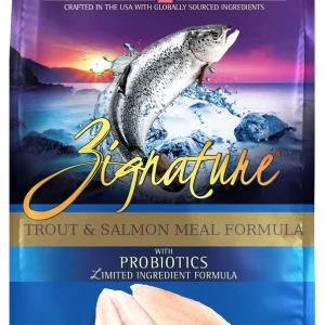 Zignature Dog Food Trout & Salmon Meal Formula 4 lb